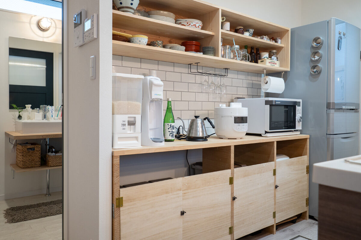 湘栄建設 【大磯町/店舗併用住宅/2000万円台/間取り図有】DIYを楽しみながら暮らす。ご夫婦の温かい人柄が詰まった家の建築実例画像4