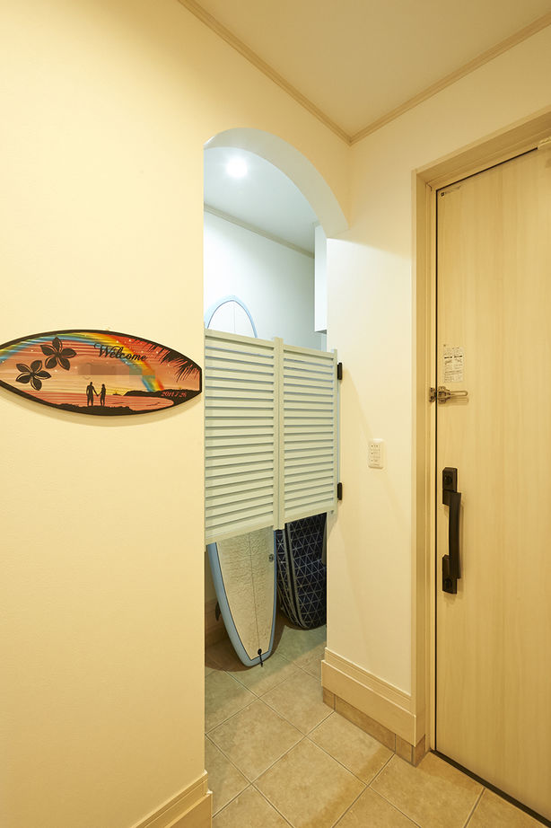 ユニバーサルホーム 【間取図/無垢床&床暖房/スキップフロア】子どもも大人も快適で楽しい！遊び心と温もりの家の建築実例画像6