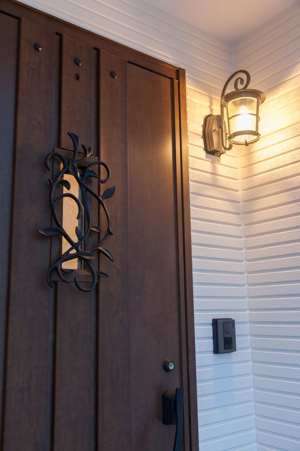 ユニバーサルホーム 【間取図/無垢床&床暖房/フレンチカントリー】天然木とニッチと雑貨で完成！カフェ風ナチュラルハウスの建築実例画像7