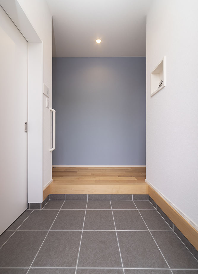 ユニバーサルホーム 【家事ラク動線／充実収納／無垢床・床暖房】子育て期間も将来的にも快適に過ごせる工夫が満載の建築実例画像16