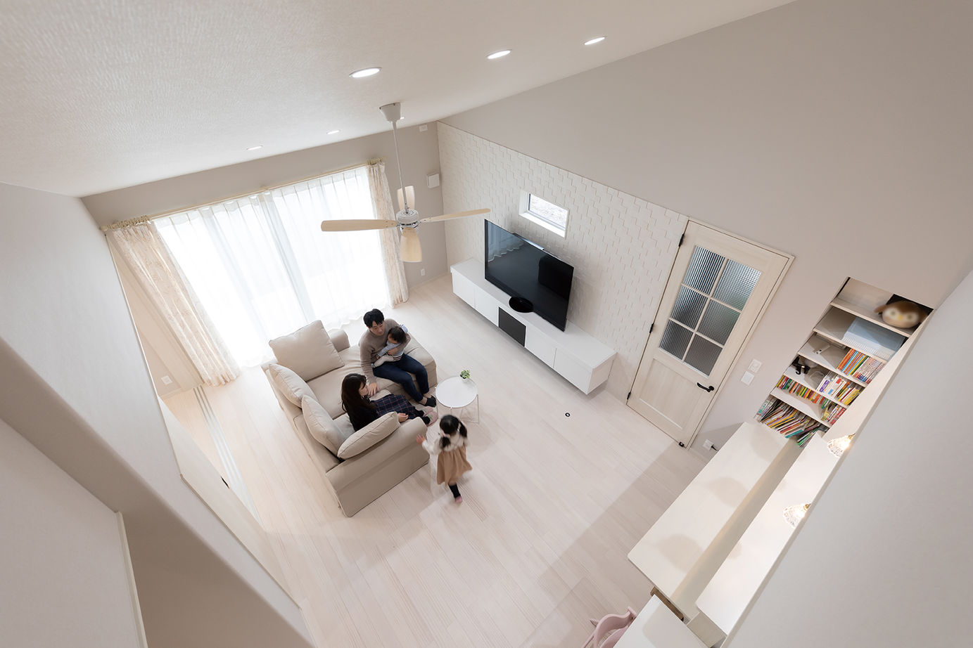 ユニバーサルホーム 【2500万円～2999万円／平屋／ロフト／間取図有】家事動線＆外は2℃でもエアコン不要のあったか快適ライフの建築実例画像5