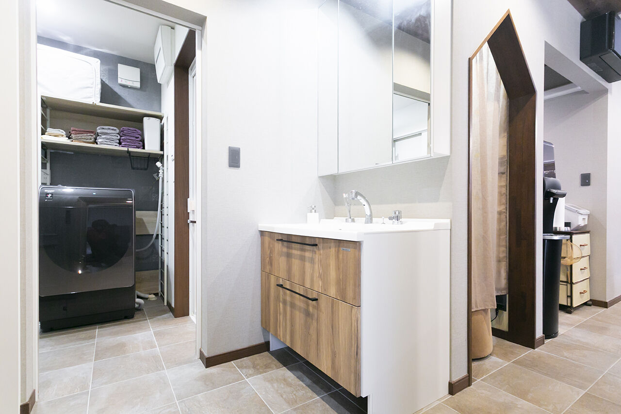 ユニバーサルホーム 【平屋／ペット／スキップフロア／間取図】愛犬との理想的な暮らし。タイルデッキ＆ドッグランのある家の建築実例画像8