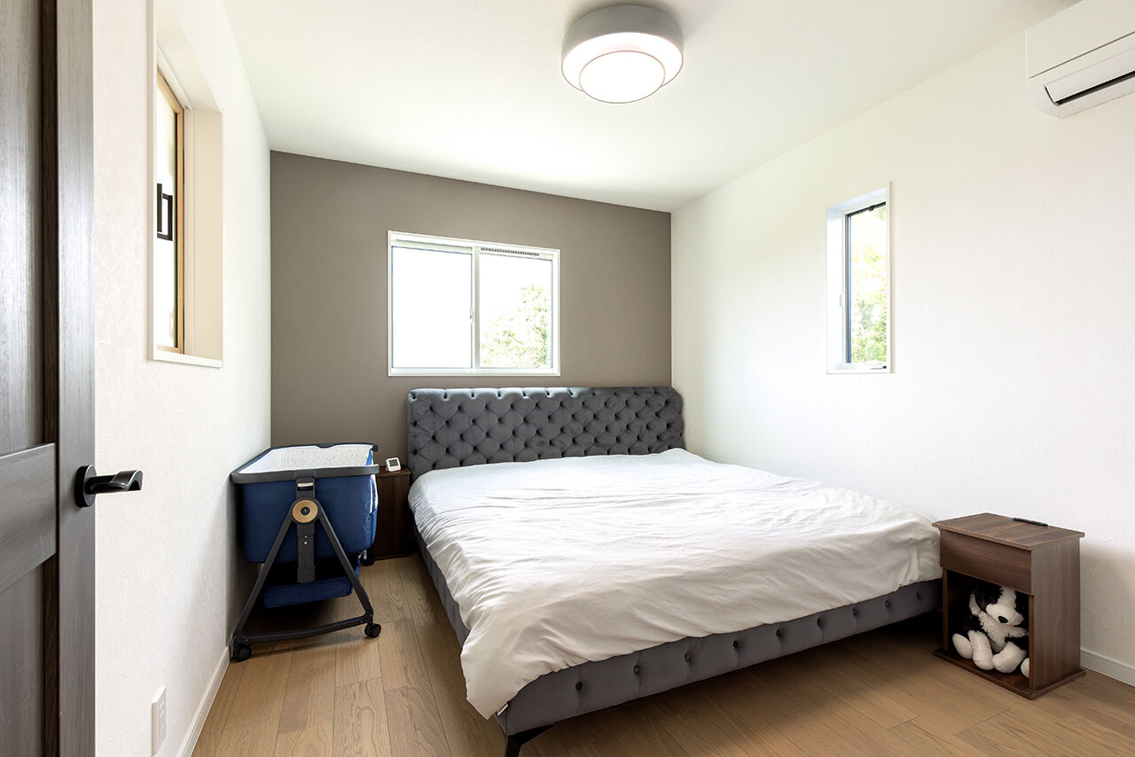 ユニバーサルホーム 【大きな吹き抜け／ドッグスペース＆ドッグラン／約30畳のLDK】２匹のボーダー・コリーと楽しく暮らす家の建築実例画像9