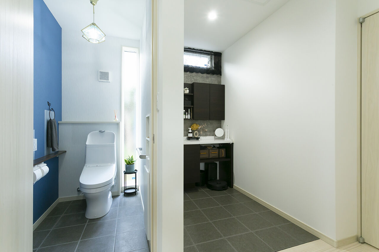 ユニバーサルホーム 【平屋／間取図】冬でも半袖・半ズボン。床下がなく水害時に強さを発揮。一年を通して快適・安心な住まいの建築実例画像7