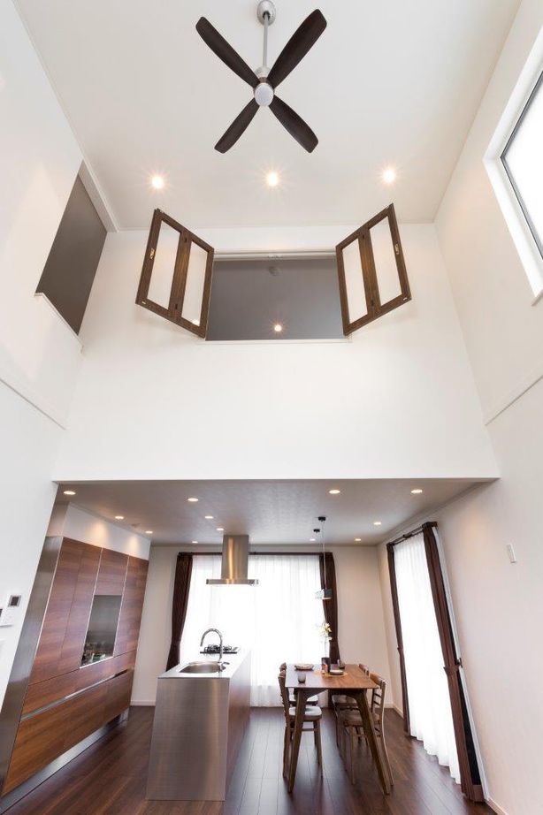 コスモ建設 【2400万円/札幌市/4LDK間取図あり】アイランドキッチンと書斎があるゆとりのある暮らしの建築実例画像3