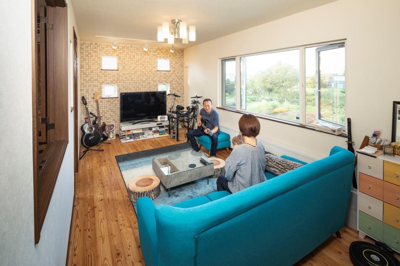 コスモ建設 【1900万円台/札幌市】大人の遊び心を散りばめたアメカジスタイルの家の建築実例画像3