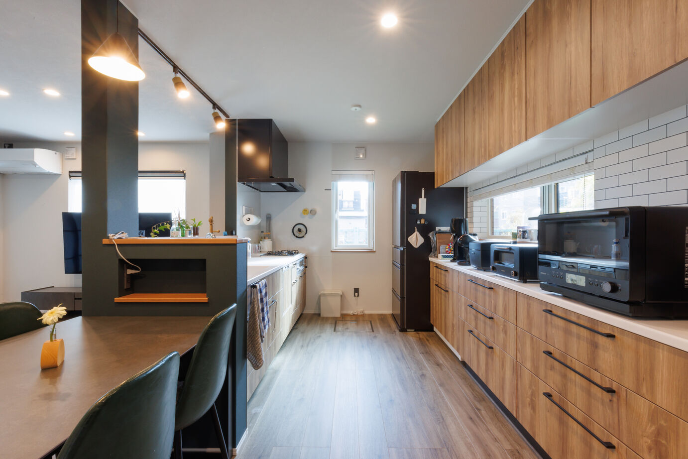 木の城たいせつ　 【札幌市/3000万円台/バルコニー/道産材】こだわりのインテリアと理想を詰め込んだ住まいの建築実例画像6