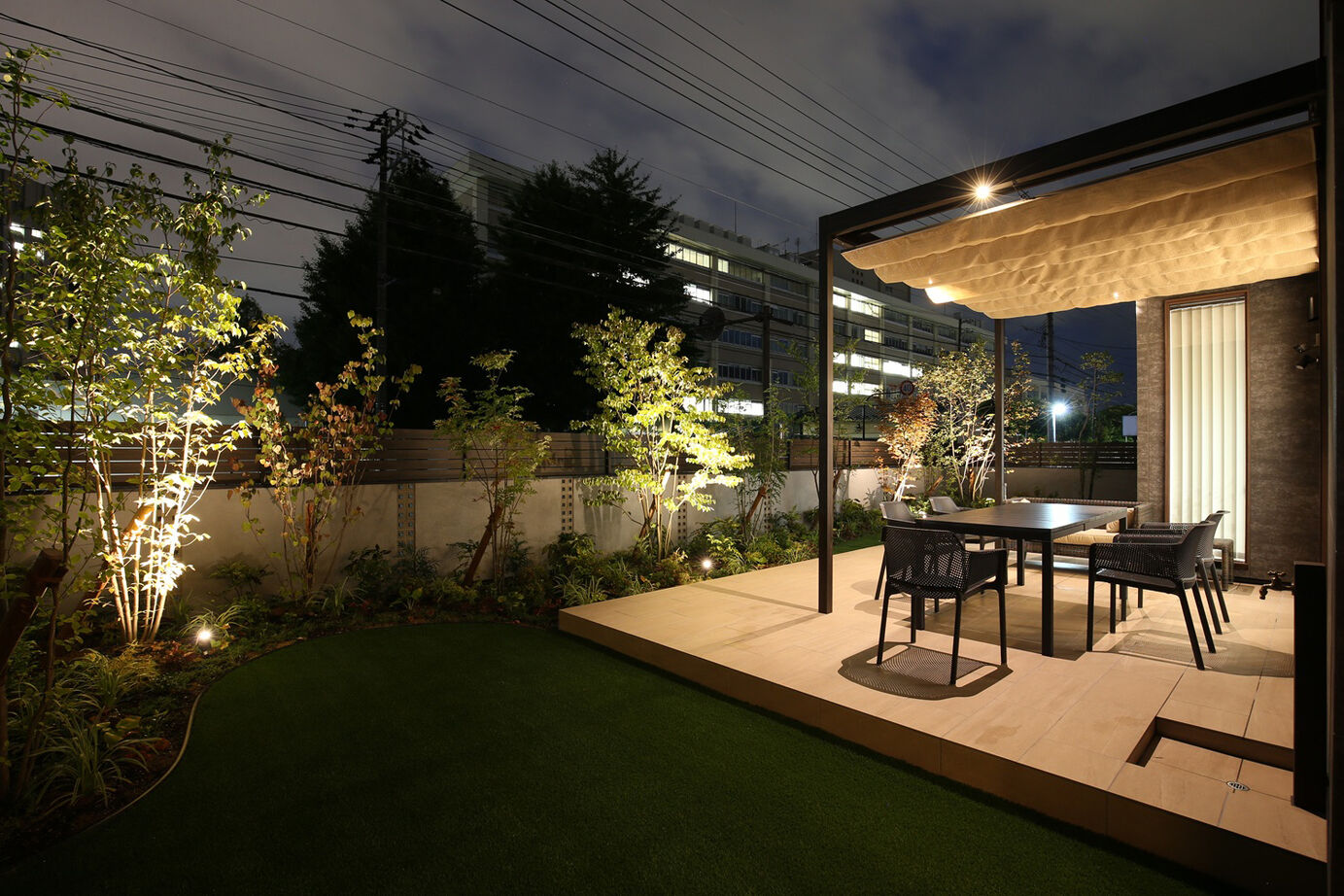 永和住宅 【平屋×テラス】4か所の庭から光を取り込んだ、明るく機能的な平屋の住まいの建築実例画像7