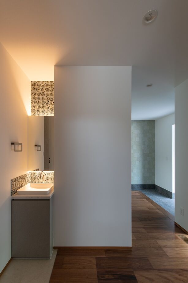 永和住宅 【平屋×テラス】4か所の庭から光を取り込んだ、明るく機能的な平屋の住まいの建築実例画像12