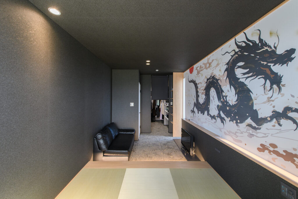 永和住宅 【3000万円台×テラス】連続した大開口窓から田園風景を取り込む、温泉旅館のような住まいの建築実例画像13