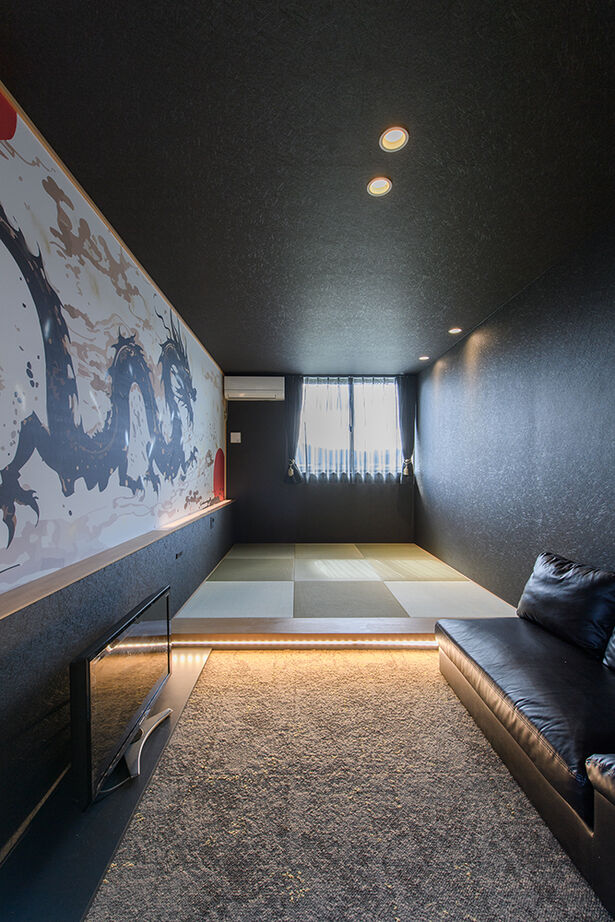 永和住宅 【3000万円台×テラス】連続した大開口窓から田園風景を取り込む、温泉旅館のような住まいの建築実例画像14