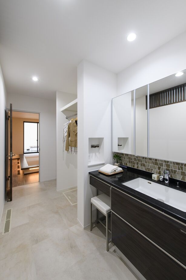 永和住宅 【3000万円台×回遊動線】将来を見据えた、平屋のように暮らせる1階寝室の家の建築実例画像6