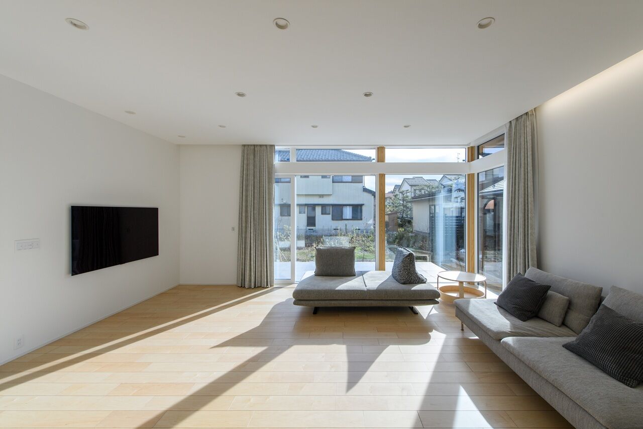 永和住宅 【3000万円台×回遊動線】シンプルで洗練されたデザインと、効率的な水回り動線が自慢の家の建築実例画像2