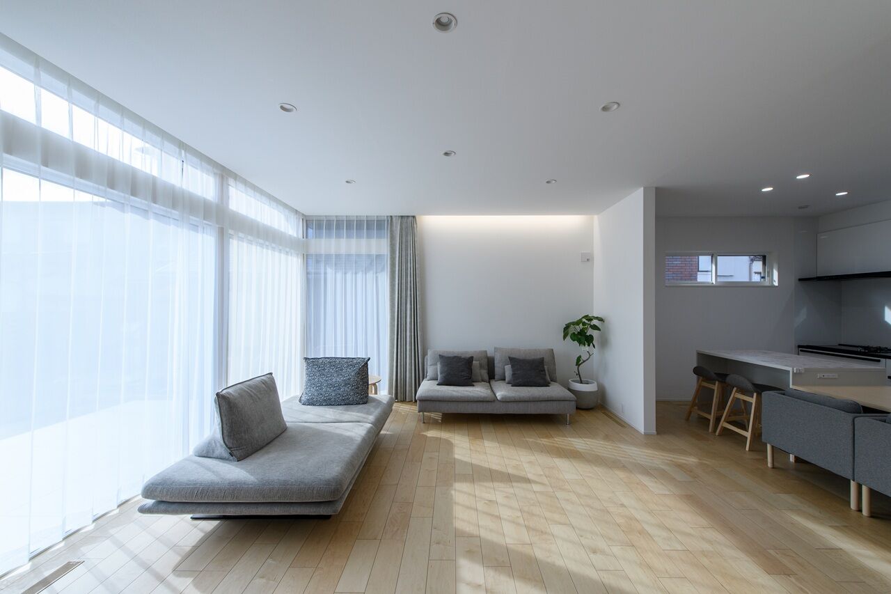 永和住宅 【3000万円台×回遊動線】シンプルで洗練されたデザインと、効率的な水回り動線が自慢の家の建築実例画像3