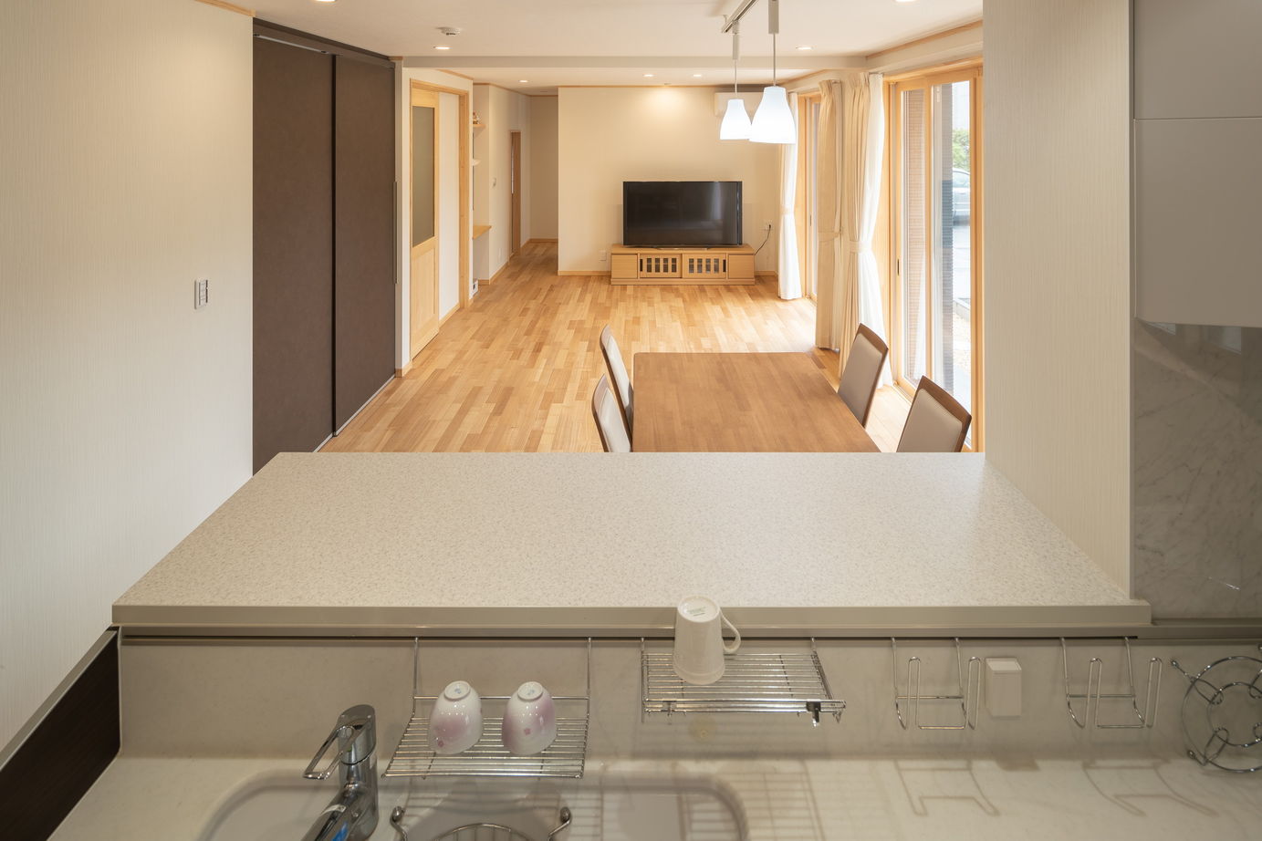 兼六土地建物 【2階建て/バルコニー/間取り図】掘りごたつのある本格和室。懐かしい家の面影を残した木の住まいの建築実例画像8