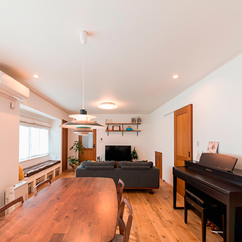 ワンダーホーム 「回遊型の家事ラク動線で、日々の面倒くささを解消！」機能性も重視したプロヴァンススタイルの住まいの建築実例画像3