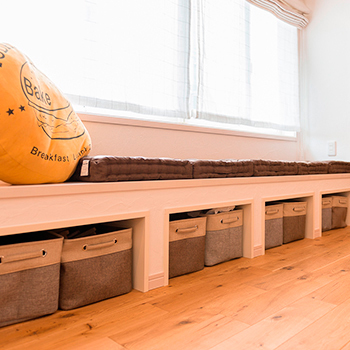 ワンダーホーム 「回遊型の家事ラク動線で、日々の面倒くささを解消！」機能性も重視したプロヴァンススタイルの住まいの建築実例画像4