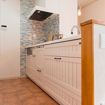 ワンダーホーム 「回遊型の家事ラク動線で、日々の面倒くささを解消！」機能性も重視したプロヴァンススタイルの住まいの建築実例画像5