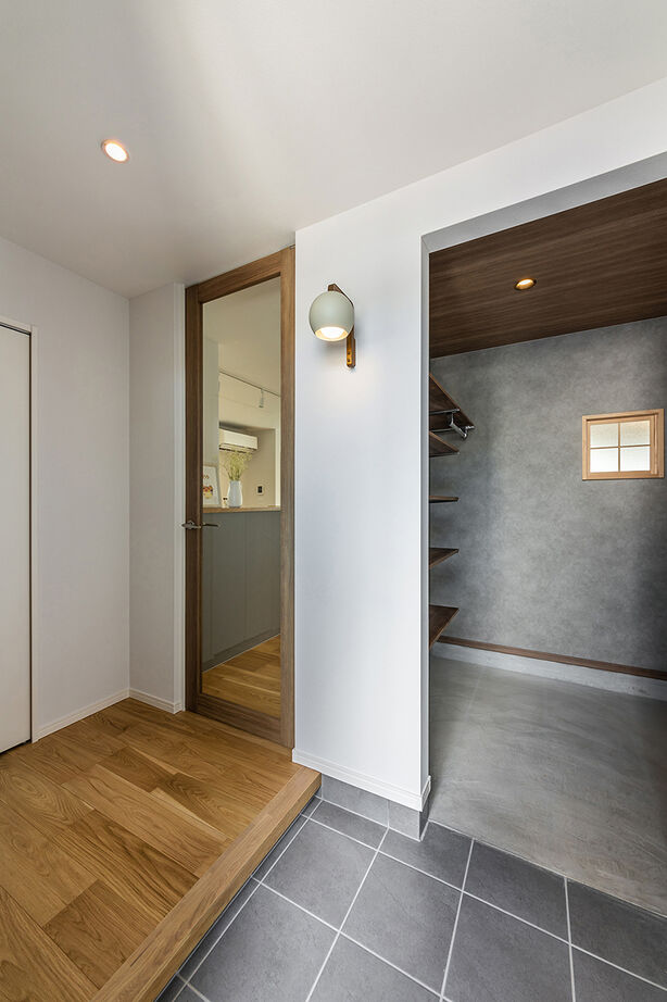 ワンダーホーム 【30坪台／収納充実／ランドリールーム／土間】“ガビオン”のある家。広めの土間収納の使い勝手がいい！の建築実例画像6