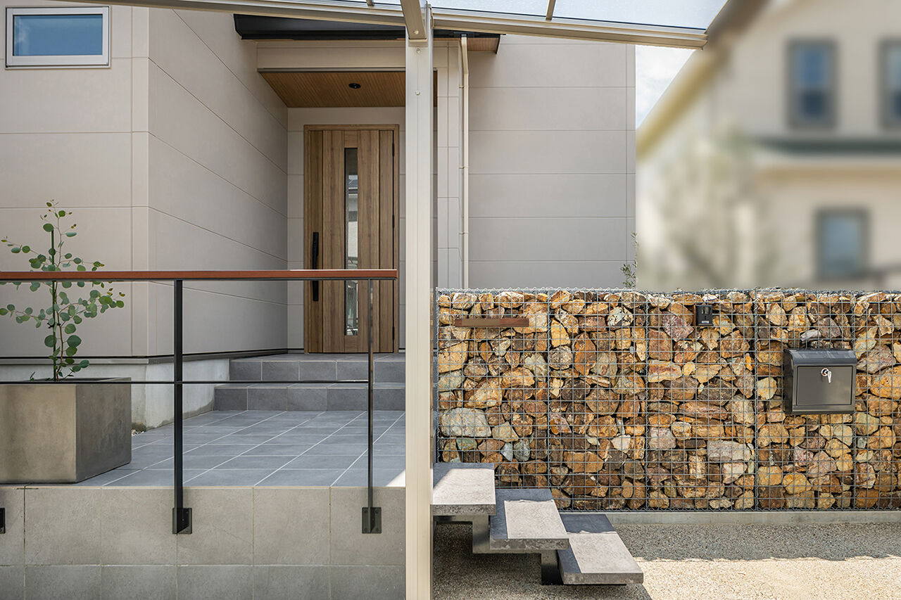 ワンダーホーム 【30坪台／収納充実／ランドリールーム／土間】“ガビオン”のある家。広めの土間収納の使い勝手がいい！の建築実例画像7