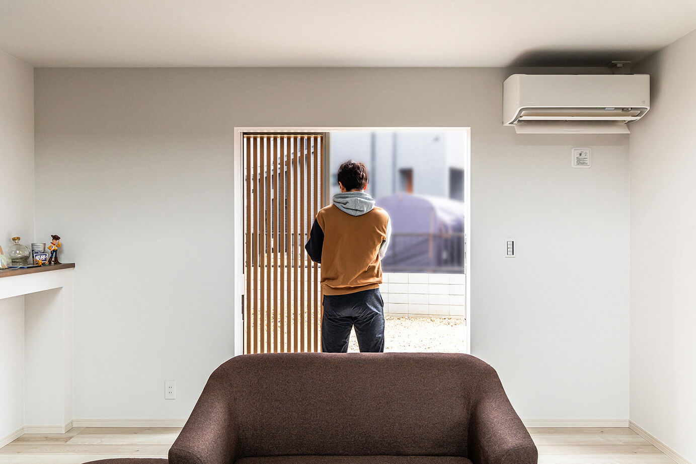 ワンダーホーム 遊び心満載！肉球型の窓が可愛いナチュラルモダンスタイルの家の建築実例画像5