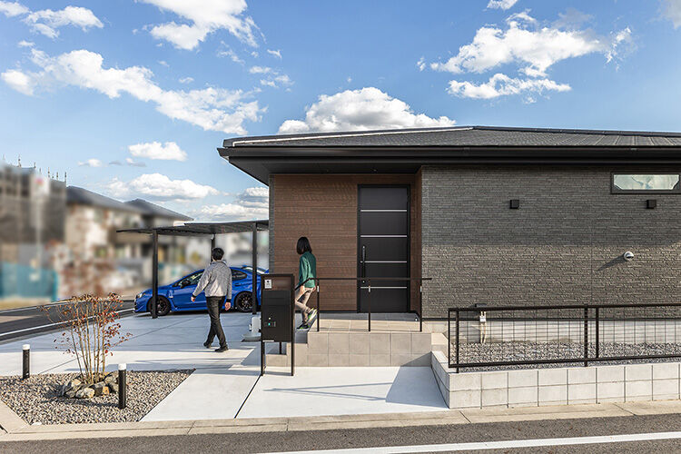 ワンダーホーム シンプルで洗練されたデザインが心を満たす。理想の暮らし平屋の建築実例画像2