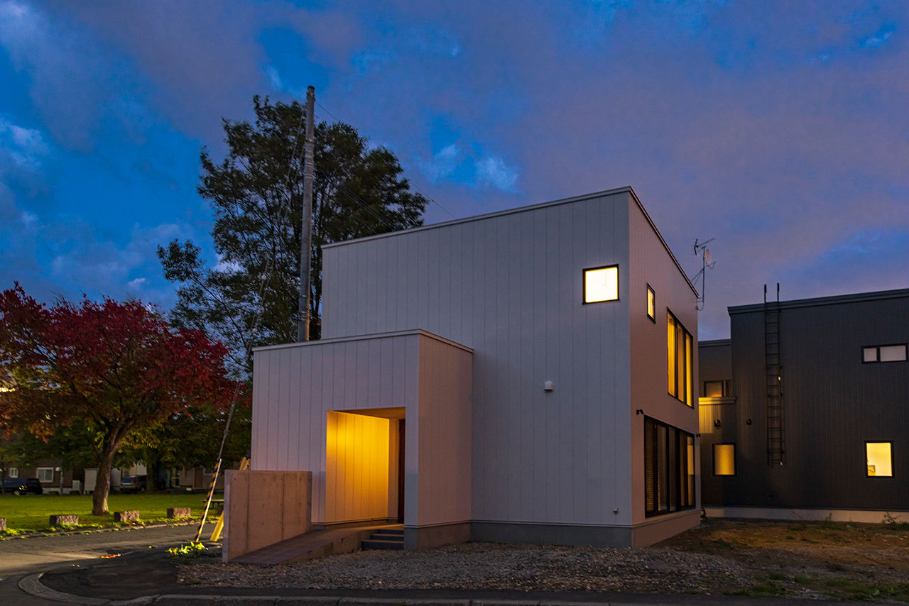 ハウジング光陽 【3000万円台前半／4LDK／バリアフリー／間取図あり】開放的で快適なユニバーサルデザインの住まいの建築実例画像