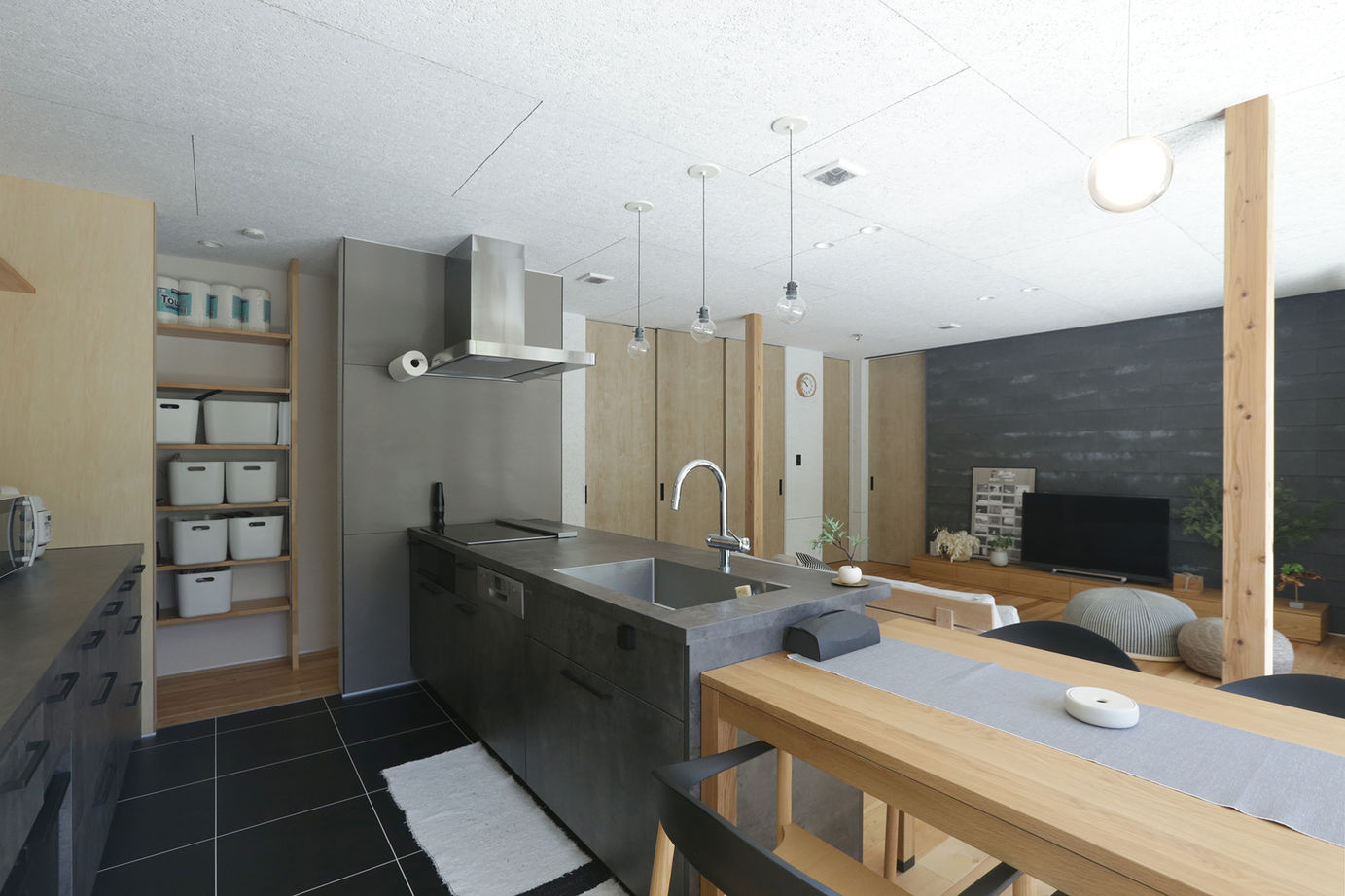 無垢スタイル建築設計 【3000万円台/20坪台/平屋/収納充実】外国人が考えたような日本風の平屋。ジャパンディを表現した住まいの建築実例画像4