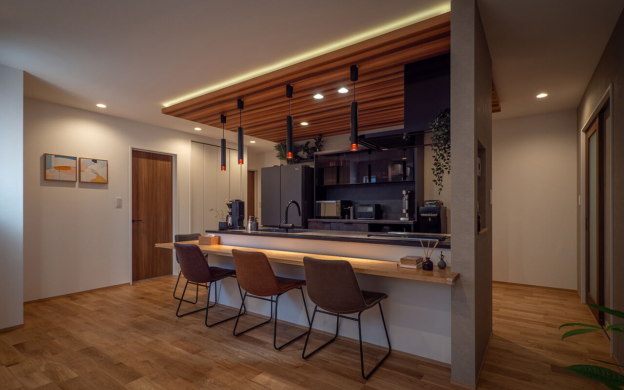 無垢スタイル建築設計 【2700万円／平屋／収納充実／間取図】家族とともに成長する美しい自然素材で満たされた平屋の建築実例画像2