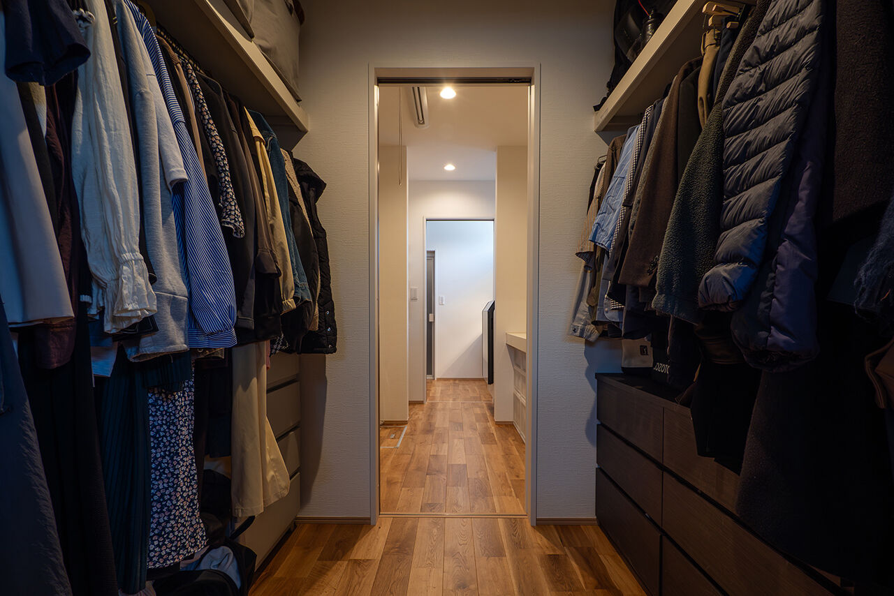 無垢スタイル建築設計 【2700万円／平屋／収納充実／間取図】家族とともに成長する美しい自然素材で満たされた平屋の建築実例画像7