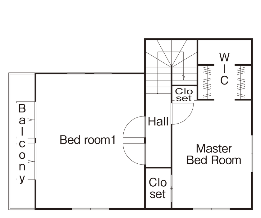 アップルヤードデザイン 【足立区/間取図有/細長い家】イメージは海外のヴィンテージアパート。細部にまでこだわった二世帯住宅の間取り図（4LDK）3階