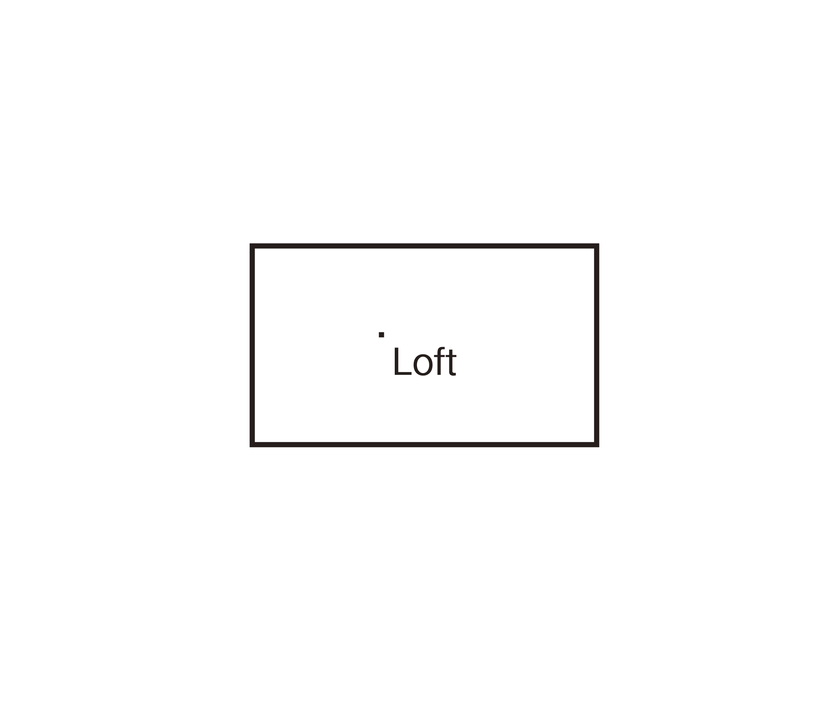 アップルヤードデザイン 【足立区/間取図有/細長い家】イメージは海外のヴィンテージアパート。細部にまでこだわった二世帯住宅の間取り図（4LDK）ロフト