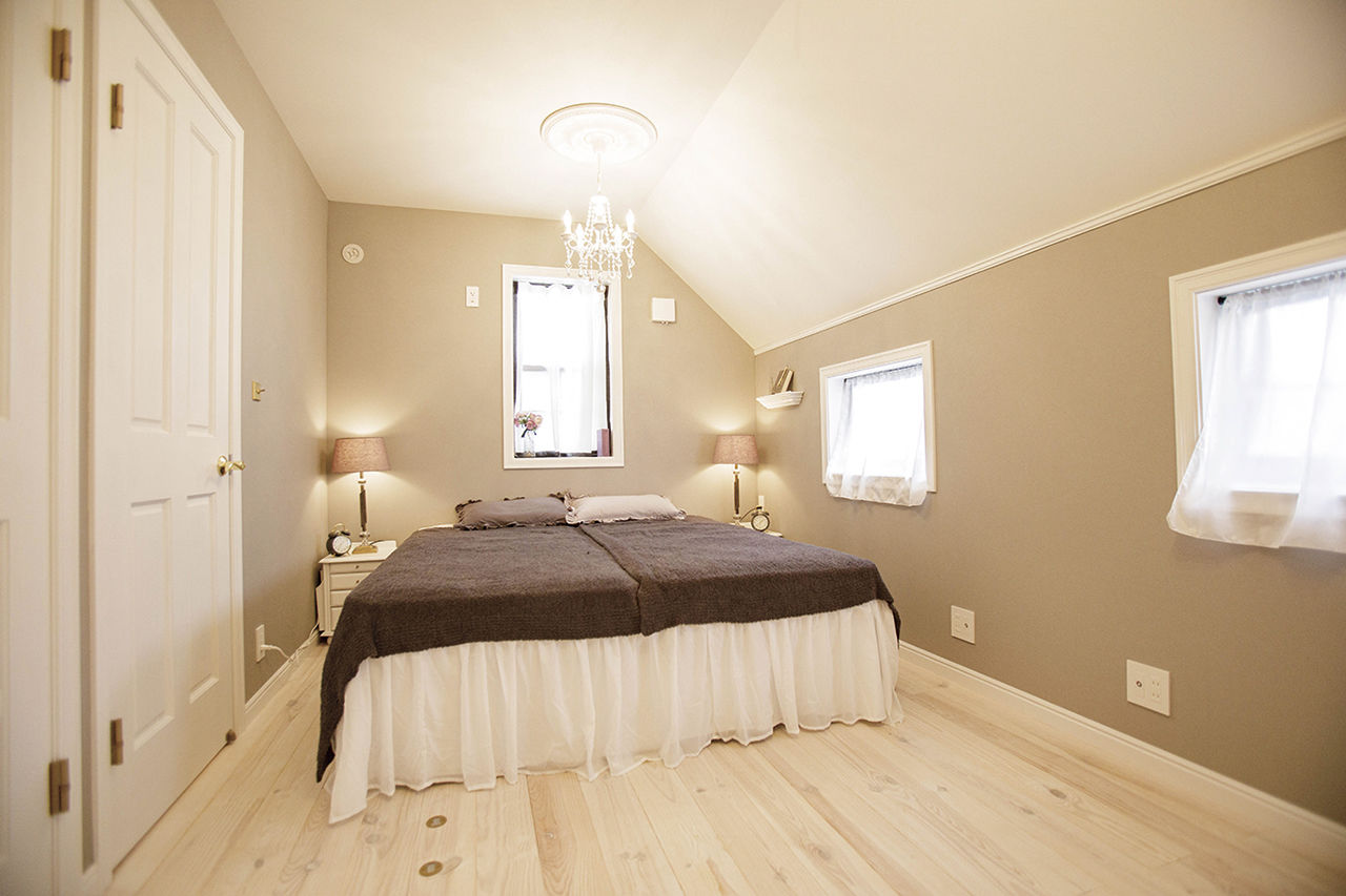 アップルヤードデザイン 【調布市/3000万円台/間取図有】ブルックリン×フレンチスタイル。テラスがつなぐコの字型の二世帯住宅の建築実例画像7