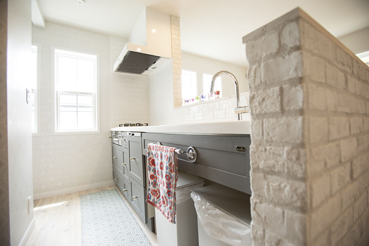 アップルヤードデザイン 【川崎市/2000万円台/間取図有】インテリアのプロが建てたフレンチアパルトマンスタイルの家の建築実例画像4