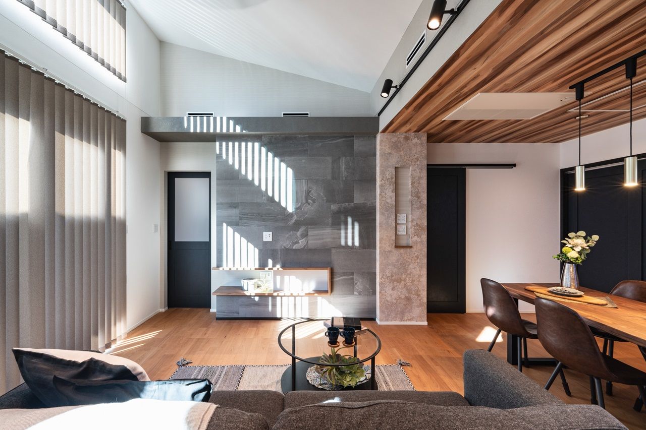 秋田建設工業 【四街道市/2000万円台/20坪台/間取り/全館空調】プライバシー性を高める中庭テラスがある平屋の住まいの建築実例画像4