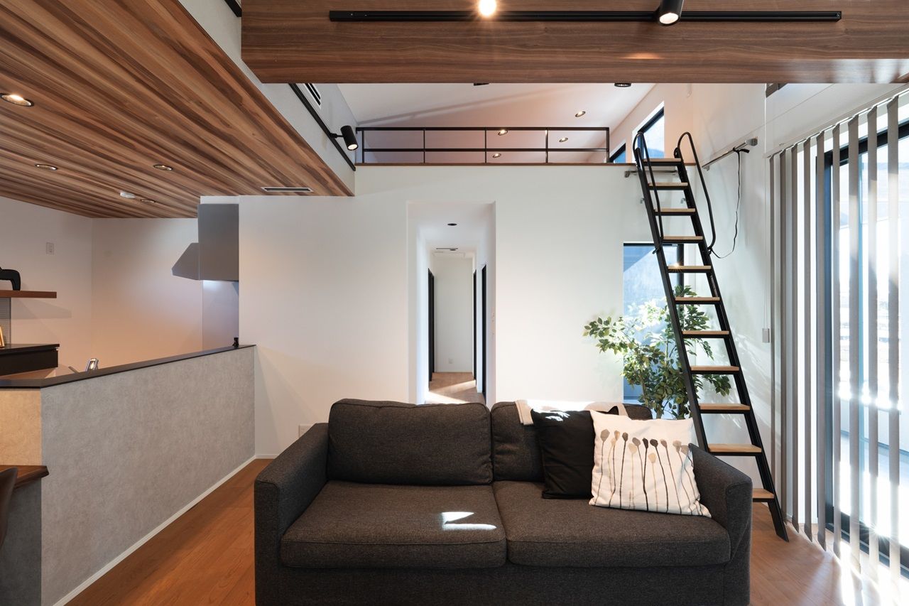 秋田建設工業 【四街道市/2000万円台/20坪台/間取り/全館空調】プライバシー性を高める中庭テラスがある平屋の住まいの建築実例画像6