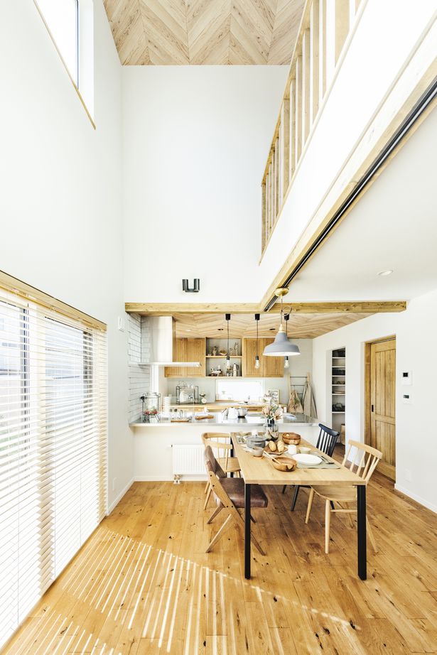 ナチュリエ新潟/エクセレントホーム 【2000万円台/3LDK/2階建て】明るくやさしい雰囲気の無垢材に囲まれた家の建築実例画像4