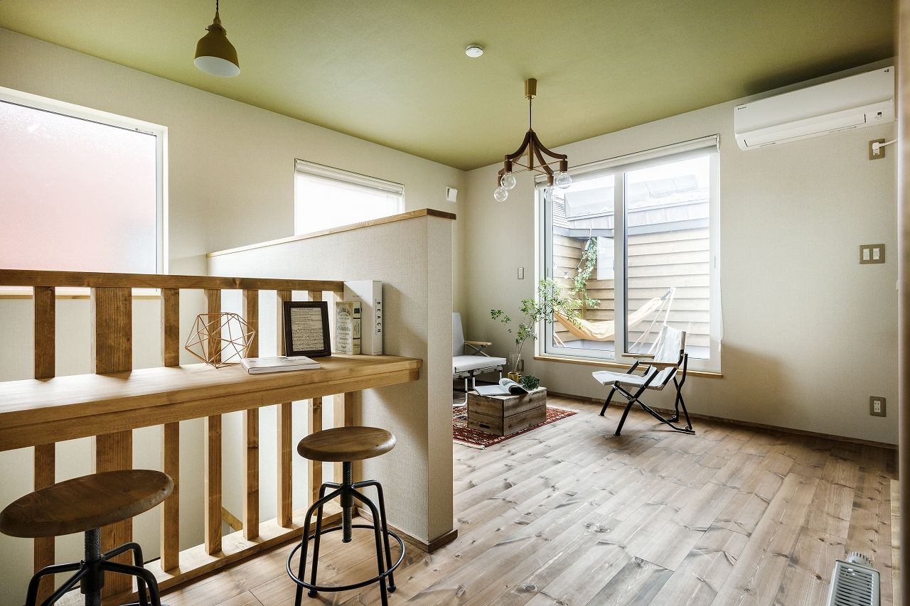 ナチュリエ新潟/エクセレントホーム 大きなバルコニーのある、おうちキャンプができる家の建築実例画像2