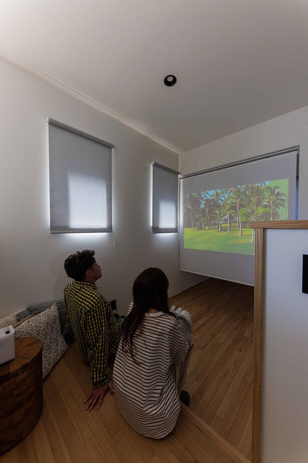 ナチュリエ新潟/エクセレントホーム 家族みんなの遊び場！フレキシブルなバイクガレージがある住まいの建築実例画像3