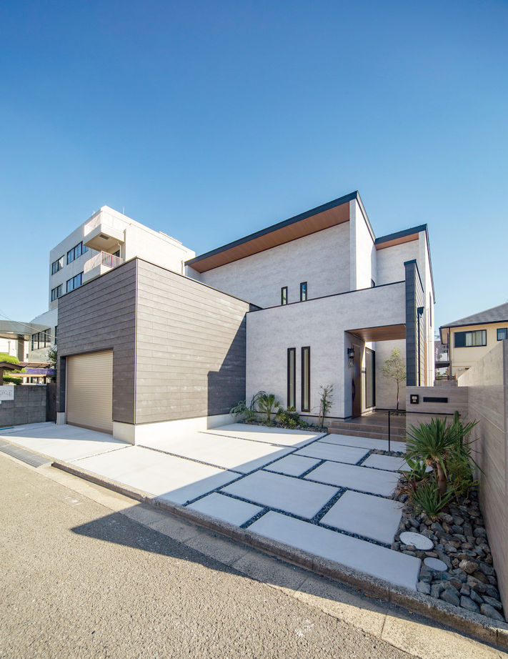 紀の国住宅 【和歌山県/間取り有】色や素材、造作にこだわって。家事動線や温熱性能に優れたオンリーワンデザインの家の建築実例画像7