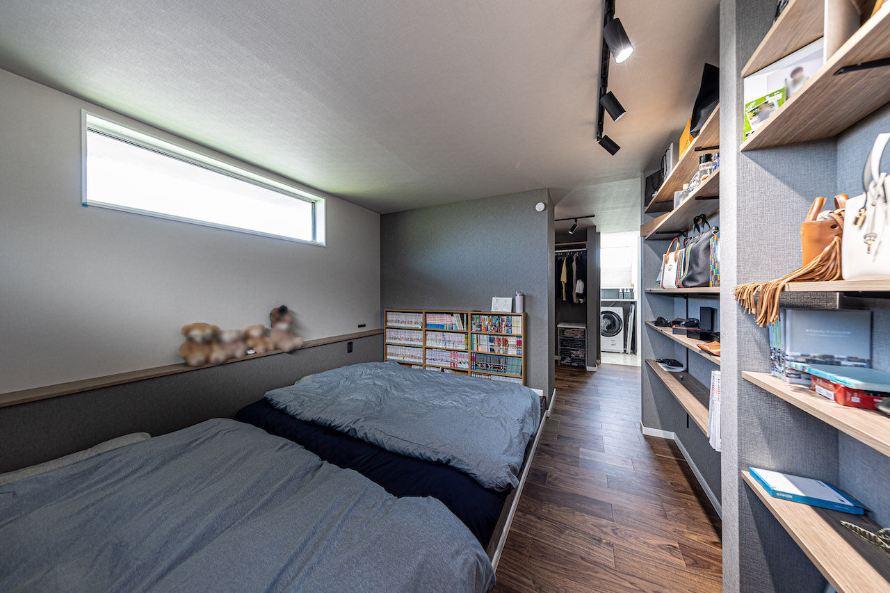 紀の国住宅 【和歌山県/間取り有】眺望と暮らしやすい動線を大切に。LDKから海の絶景を望むリゾートホテルのような家の建築実例画像6