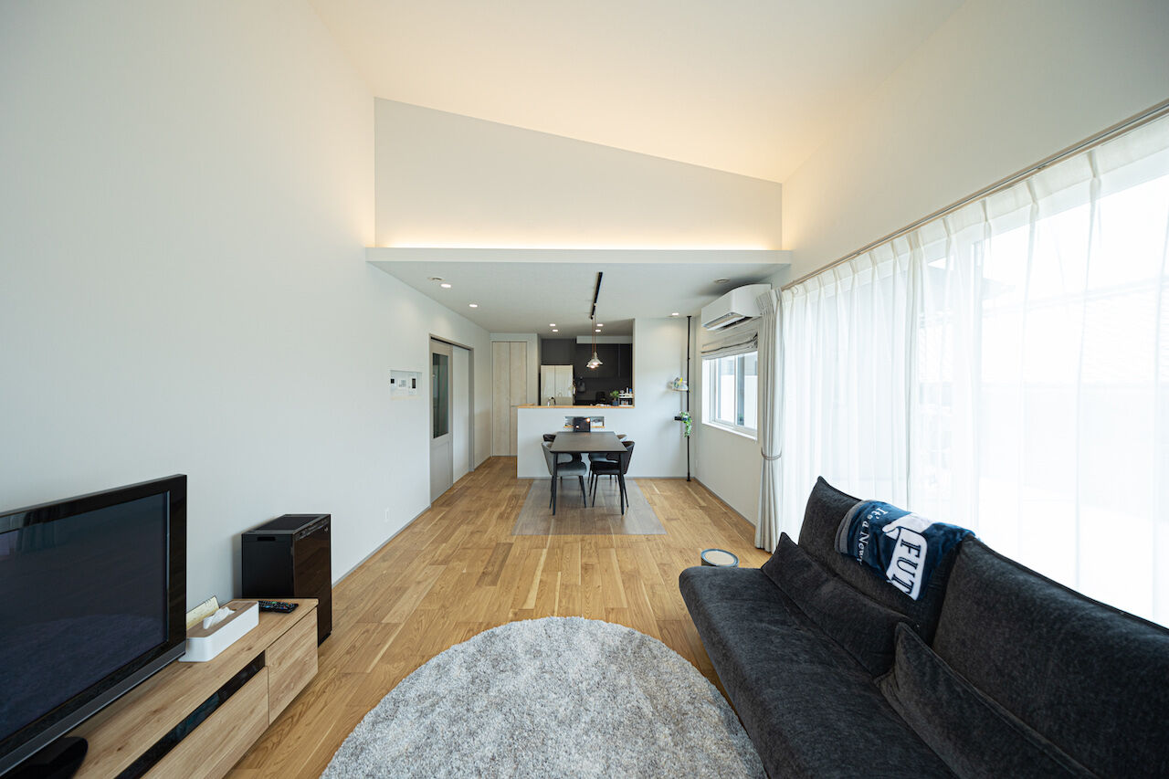 紀の国住宅 【和歌山県/間取り有】今を大切にしながら将来も見据えて。お気に入りのインテリアが素敵に映える平屋の家の建築実例画像2