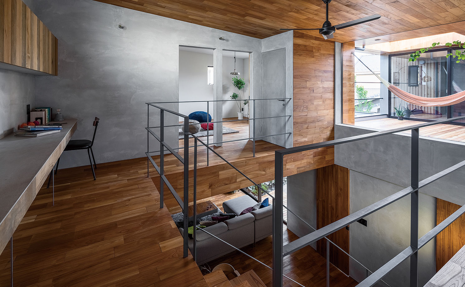 ＳＵＤＯホーム　須藤建設 【3000万円台/中庭/アウトドアリビング】細長い敷地を活かした心地よい『間』のスペースが暮らしを豊かにの建築実例画像7