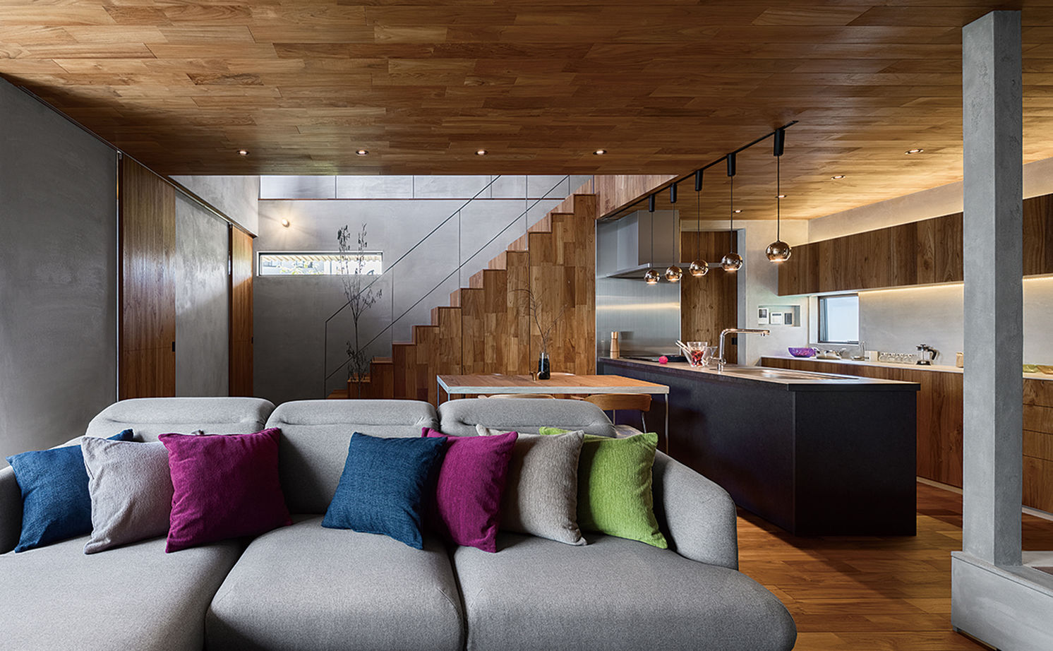 ＳＵＤＯホーム　須藤建設 【3000万円台/中庭/アウトドアリビング】細長い敷地を活かした心地よい『間』のスペースが暮らしを豊かにの建築実例画像9