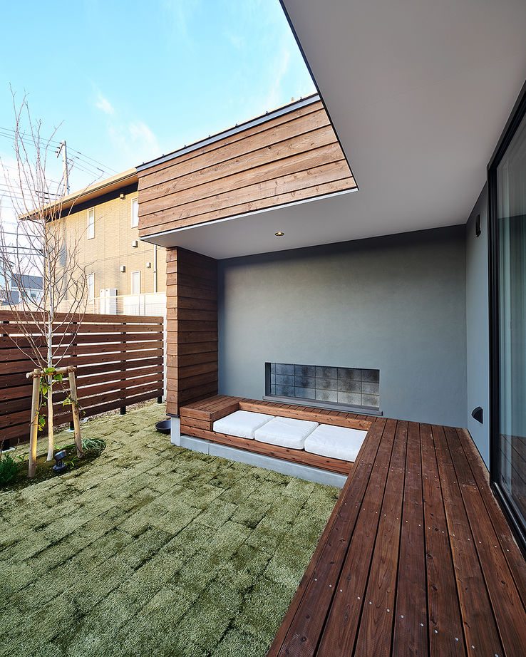 ＳＵＤＯホーム　須藤建設 【2000万円台前半｜41.6坪｜変形地】敷地の形を生かした斜めのLDKでのびやかな空間に ※間取り有※の建築実例画像3