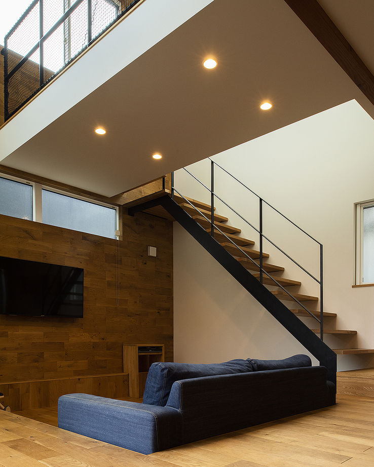 ＳＵＤＯホーム　須藤建設 【2000万円台前半｜42.2坪｜アウトドアリビング】忙しくてもすっきり片付く、子育て世代の家 ※間取り有※の建築実例画像3