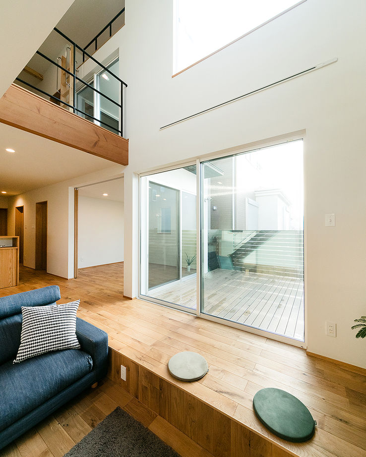 ＳＵＤＯホーム　須藤建設 【2000万円台前半｜42.2坪｜アウトドアリビング】忙しくてもすっきり片付く、子育て世代の家 ※間取り有※の建築実例画像5