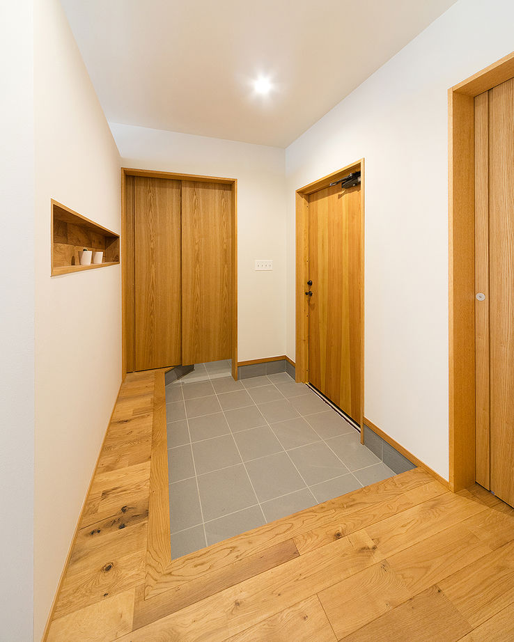 ＳＵＤＯホーム　須藤建設 【2000万円台前半｜42.2坪｜アウトドアリビング】忙しくてもすっきり片付く、子育て世代の家 ※間取り有※の建築実例画像7