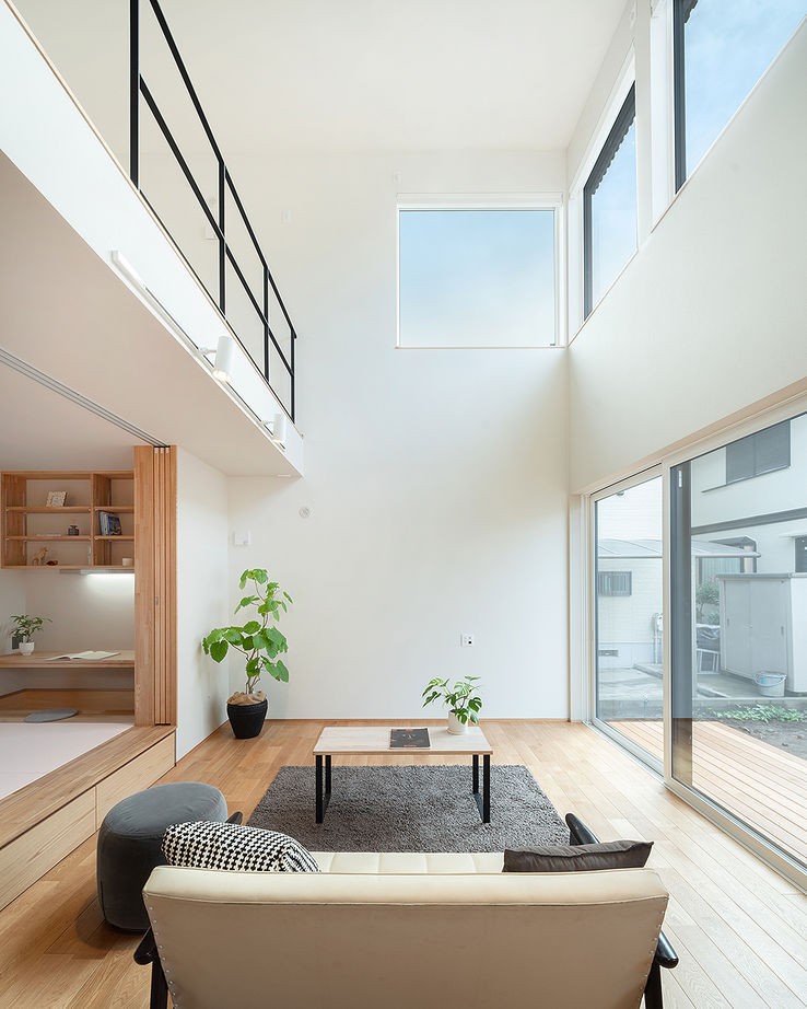 ＳＵＤＯホーム　須藤建設 【2000万円台後半｜37.3坪｜大開口】プランの工夫でプライバシーと開放感、眺望を両立の建築実例画像2