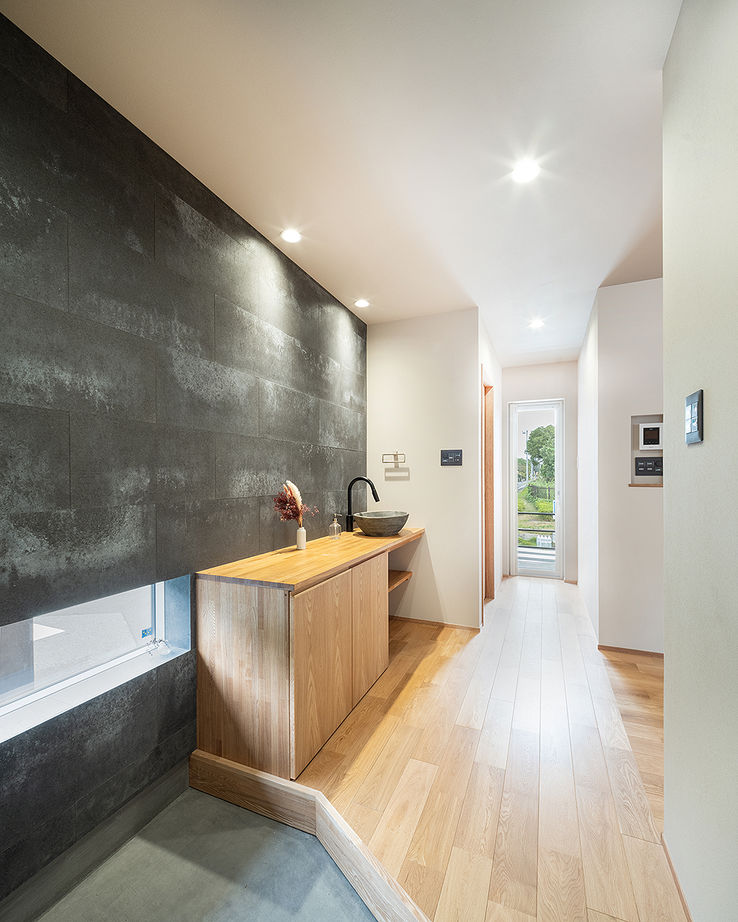 ＳＵＤＯホーム　須藤建設 【2000万円台後半｜37.3坪｜大開口】プランの工夫でプライバシーと開放感、眺望を両立の建築実例画像6